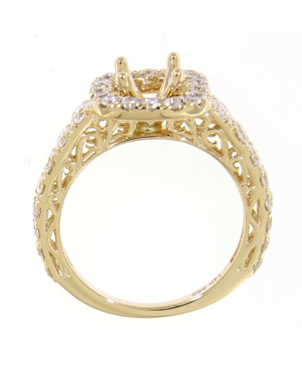 SEMI MOUNT DIAMOND ENGAGEMENT RING (TR3370)