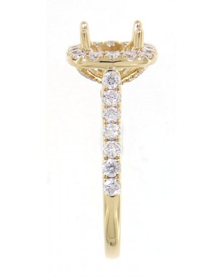 SEMI MOUNT DIAMOND ENGAGEMENT RING (TR3371)