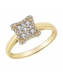 SQUARE DIAMOND RING (TR3384)