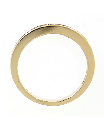 COLORED STONE DIAMOND BAND (TR3393)