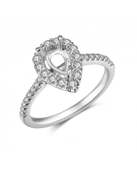 SEMI MOUNT DIAMOND ENGAGEMENT RING (TR3406)