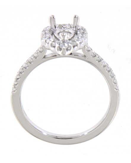 SEMI MOUNT DIAMOND ENGAGEMENT RING (TR3406)