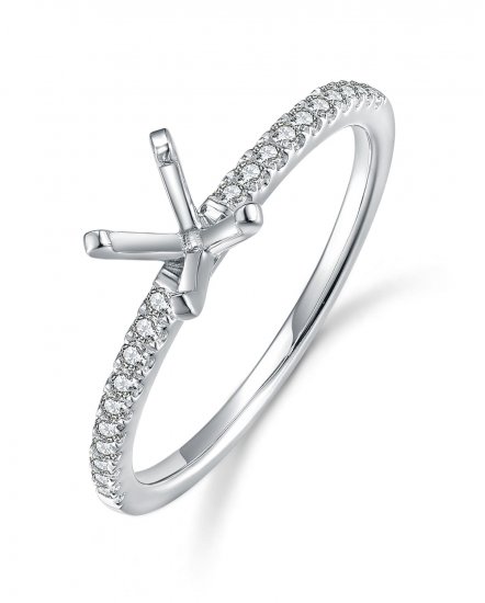 SEMI MOUNT DIAMOND ENGAGEMENT RING (TR3410A)