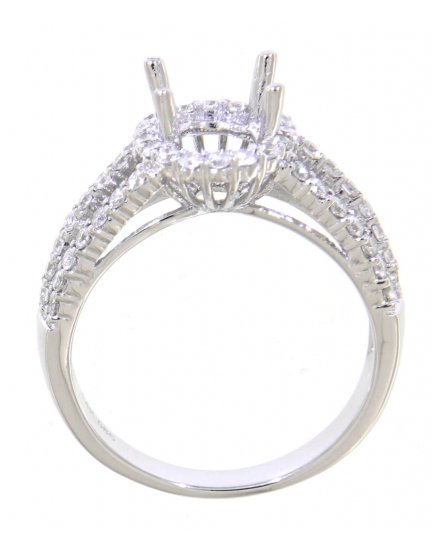 SEMI MOUNT DIAMOND ENGAGEMENT RING (TR3419)