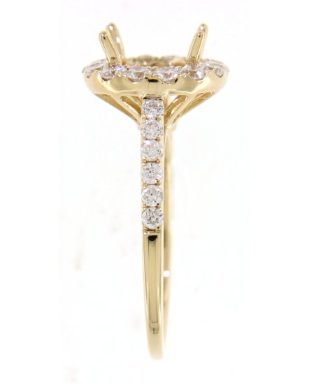 SEMI MOUNT DIAMOND ENGAGEMENT RING (TR3421)