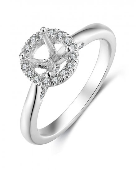 SEMI MOUNT DIAMOND ENGAGEMENT  RING (TR3422)