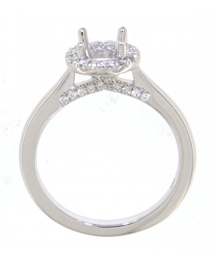SEMI MOUNT DIAMOND ENGAGEMENT  RING (TR3422)