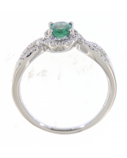 OVAL COLORED STONE RING (TR3424)