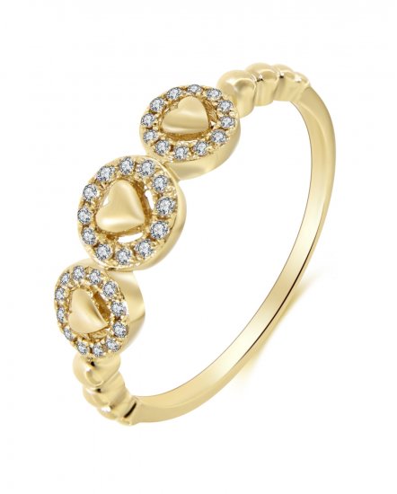 HEART DIAMOND RING (TR3427)