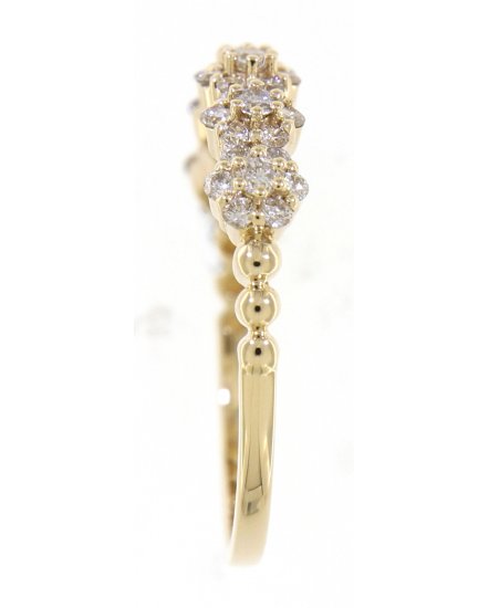 FLORAL STYLE DIAMOND RING (TR3430)