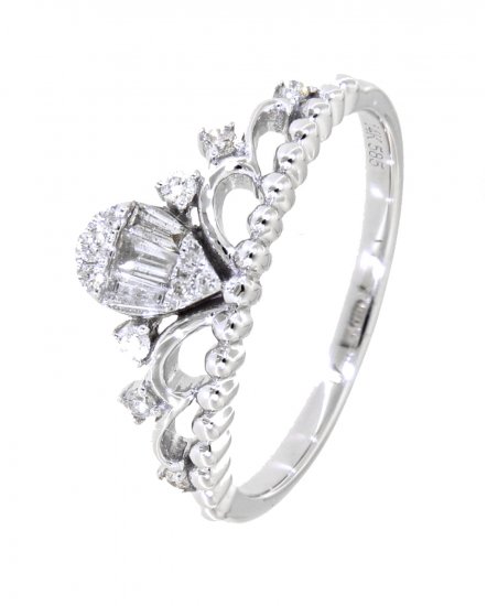 CROWN DIAMOND RING (TR3458)