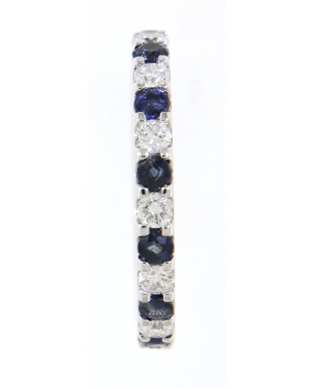 SAPPHIRE DIAMOND BAND (TR3466)