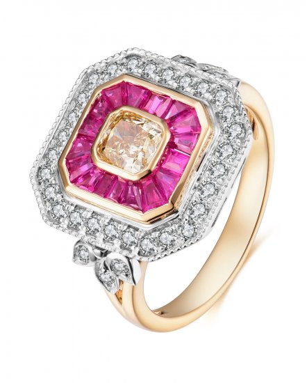 RUBY DIAMOND RING (TR3480)