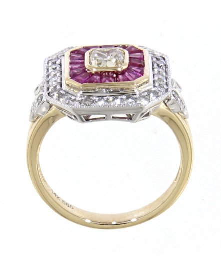 RUBY DIAMOND RING (TR3480)