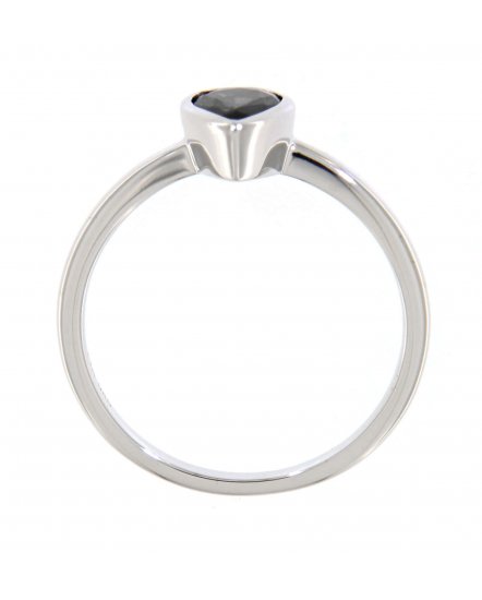 PEAR SAPPHIRE DIAMOND RING (TR3503)