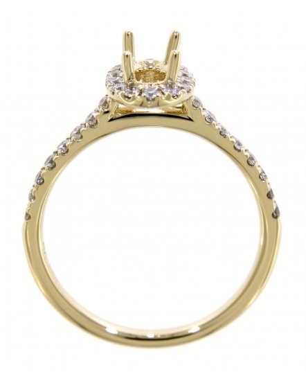 SEMI MOUNT DIAMOND ENGAGEMENT RING (TR3523)