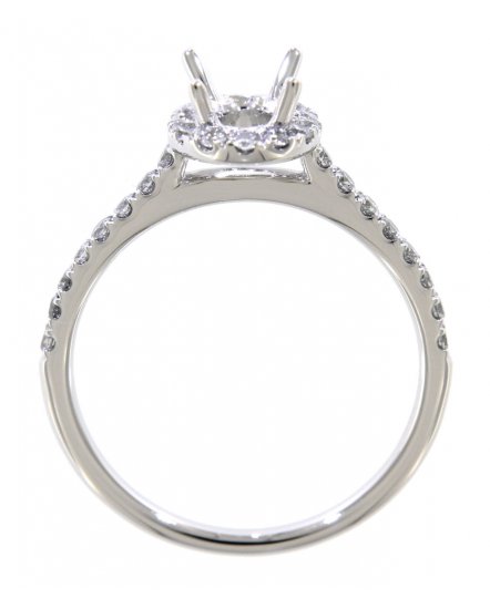 SEMI MOUNT DIAMOND ENGAGEMENT RING (TR3524)