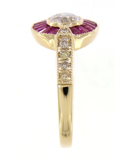RUBY DIAMOND RING (TR3553)