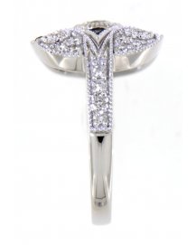 SAPPHIRE DIAMOND RING (TR3561)