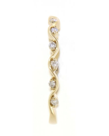 WAVY DIAMOND BAND (TR3576)