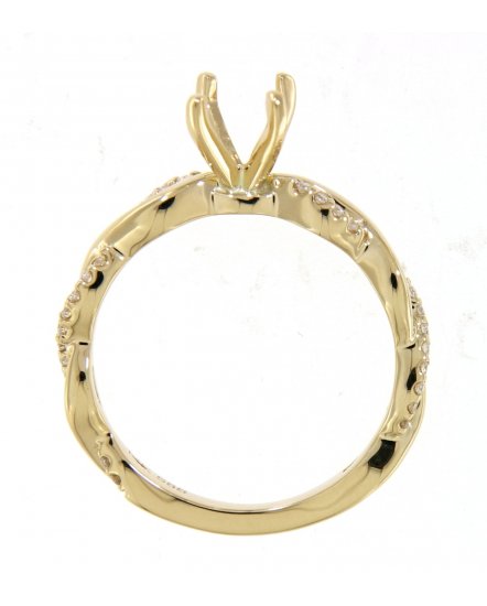 SEMI MOUNT DIAMOND  ENGAGEMENT RING (TR3580)