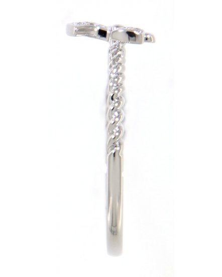 BOW STYLE DIAMOND RING (TR3584)