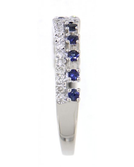 SAPPHIRE DIAMOND BAND (TR3610)