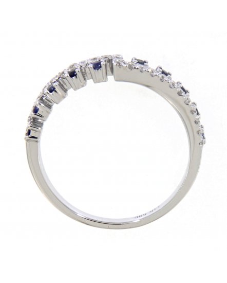 SAPPHIRE DIAMOND BAND (TR3610)