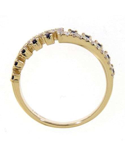 SAPPHIRE DIAMOND BAND (TR3610)