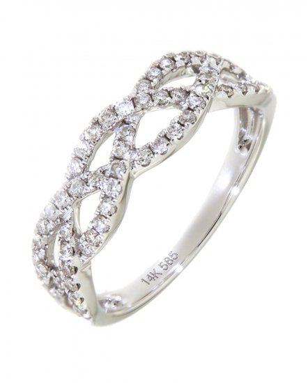 TWISTED DIAMOND BAND (TR3611)