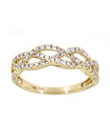 TWISTED DIAMOND BAND (TR3611)