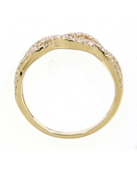 TWISTED DIAMOND BAND (TR3611)