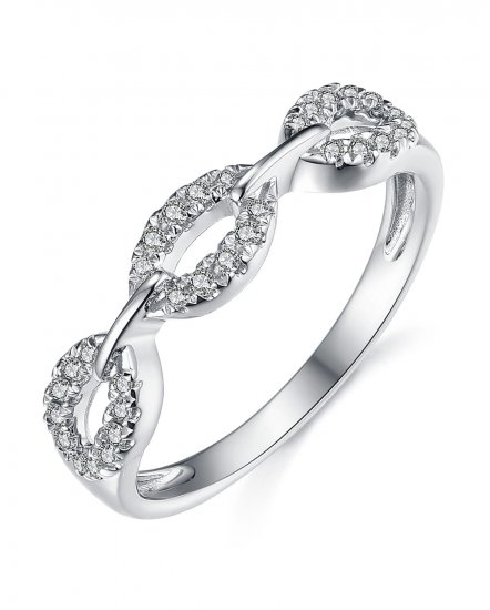 MARQUISE SHAPE LINK STYLE DIAMOND BAND (TR3612)