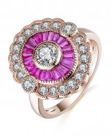 RUBY DIAMOND RING (TR3656)