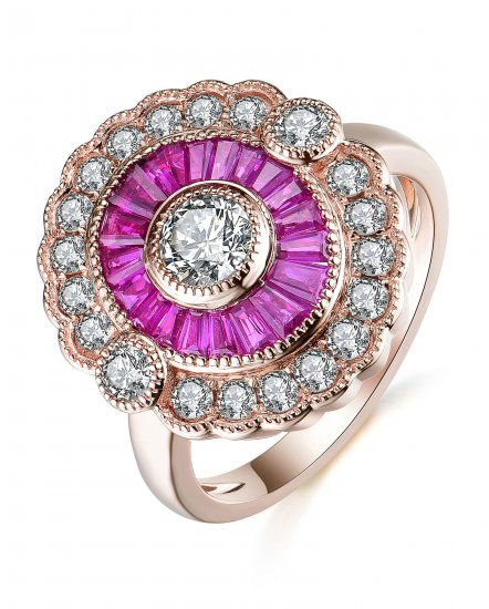 RUBY DIAMOND RING (TR3656)