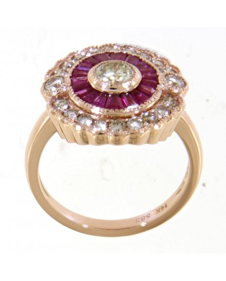 RUBY DIAMOND RING (TR3656)