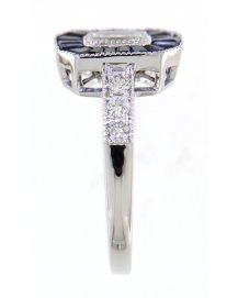SAPPHIRE DIAMOND RING (TR3658)