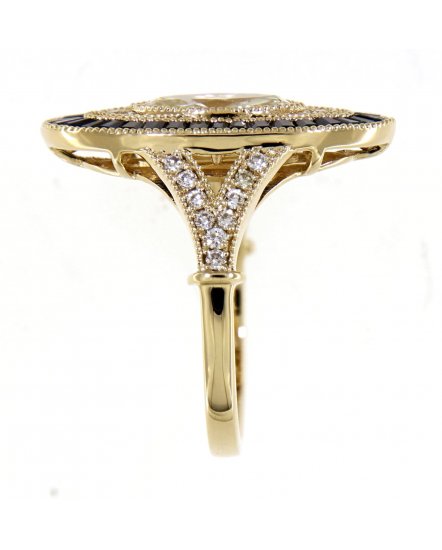 SAPPHIRE DIAMOND RING (TR3713)