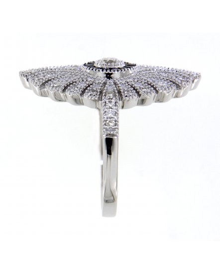 SAPPHIRE DIAMOND RING (TR3747)