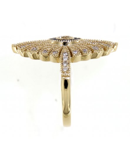 SAPPHIRE DIAMOND RING (TR3747)