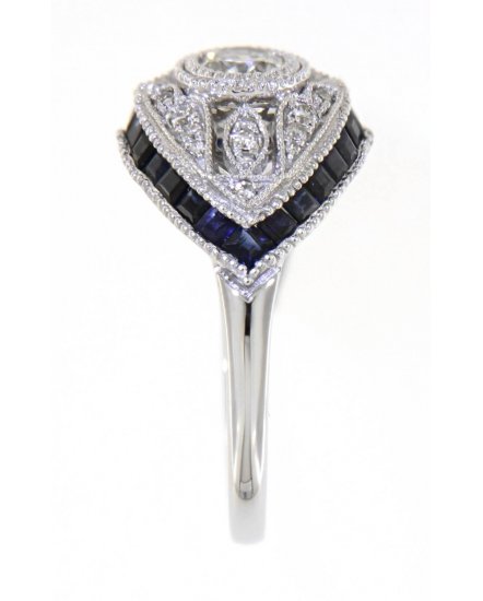 SAPPHIRE DIAMOND RING (TR3750)