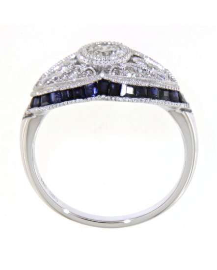 SAPPHIRE DIAMOND RING (TR3750)