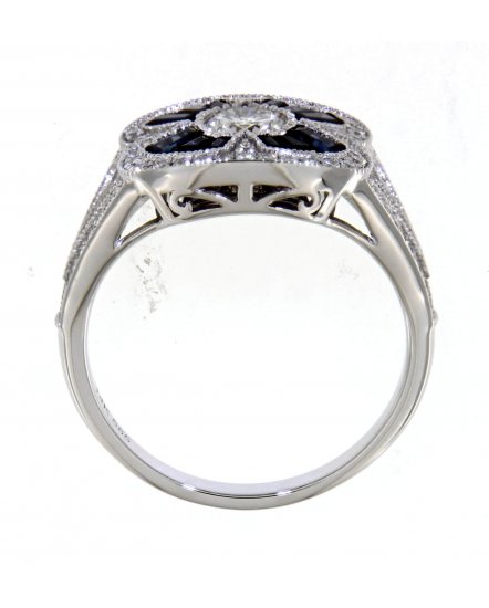 SAPPHIRE DIAMOND RING (TR3760)