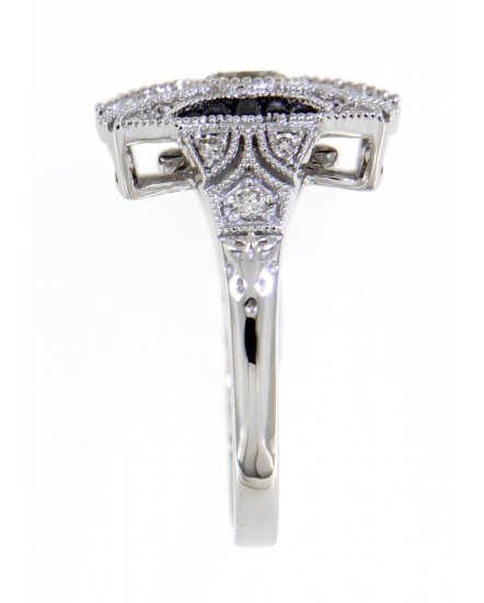 SAPPHIRE DIAMOND RING (TR3764)