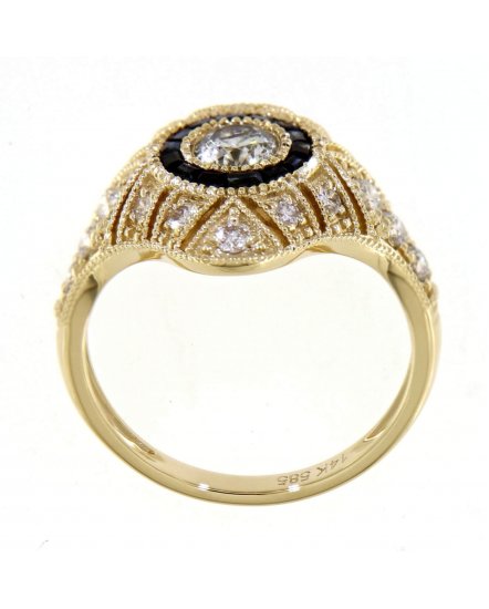 SAPPHIRE DIAMOND RING (TR3770)