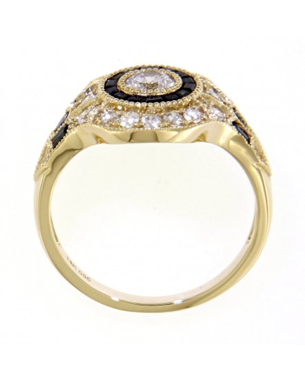 SAPPHIRE DIAMOND RING (TR3772)