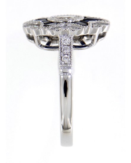 SAPPHIRE DIAMOND RING (TR3775)