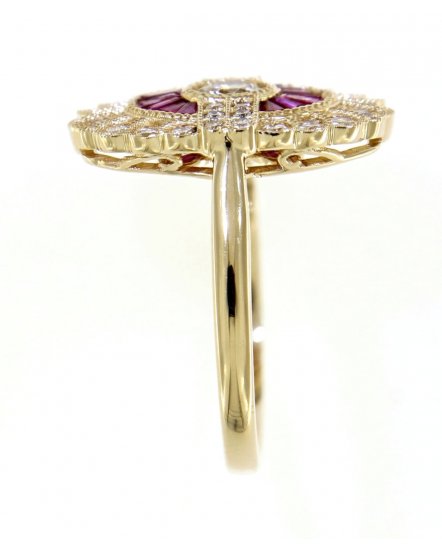 RUBY DIAMOND RING (TR3783)