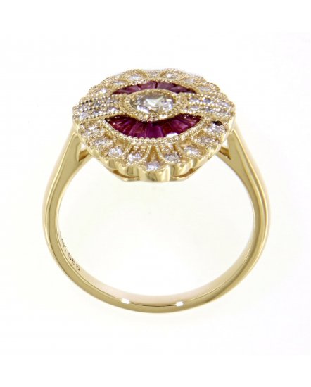 RUBY DIAMOND RING (TR3783)