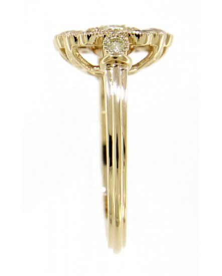 SAPPHIRE DIAMOND RING (TR3784)